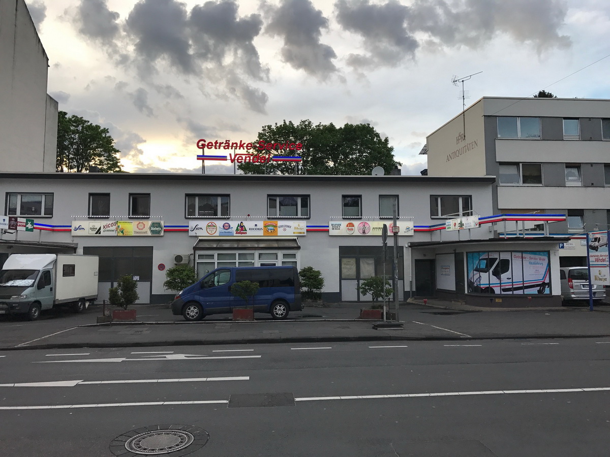 Vendel-Abholmarkt von außen